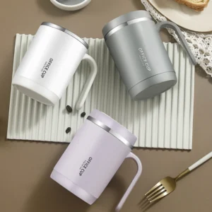 Taza mug térmica de acero inoxidable