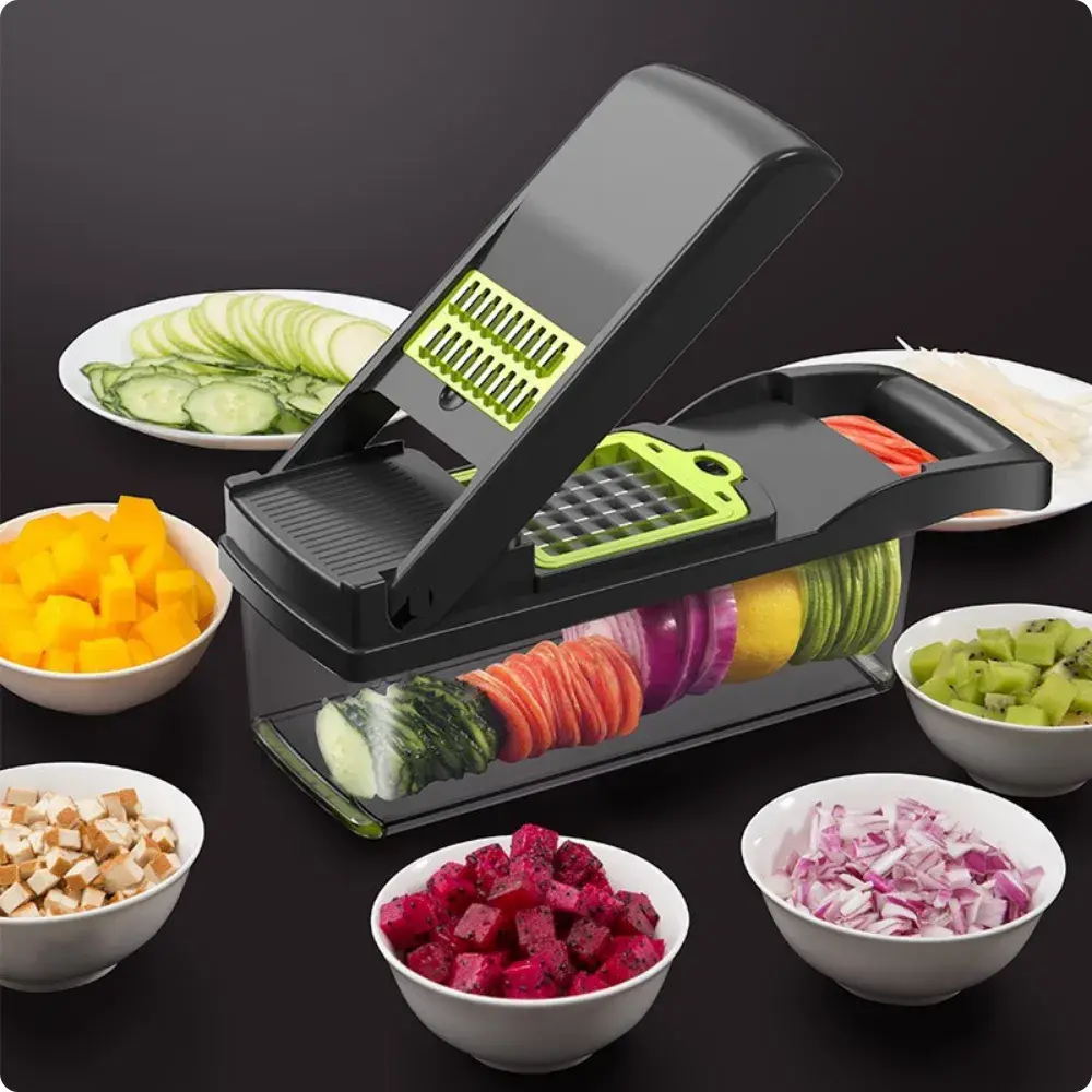 Cortador rallador de frutas y verduras - Imagen 2